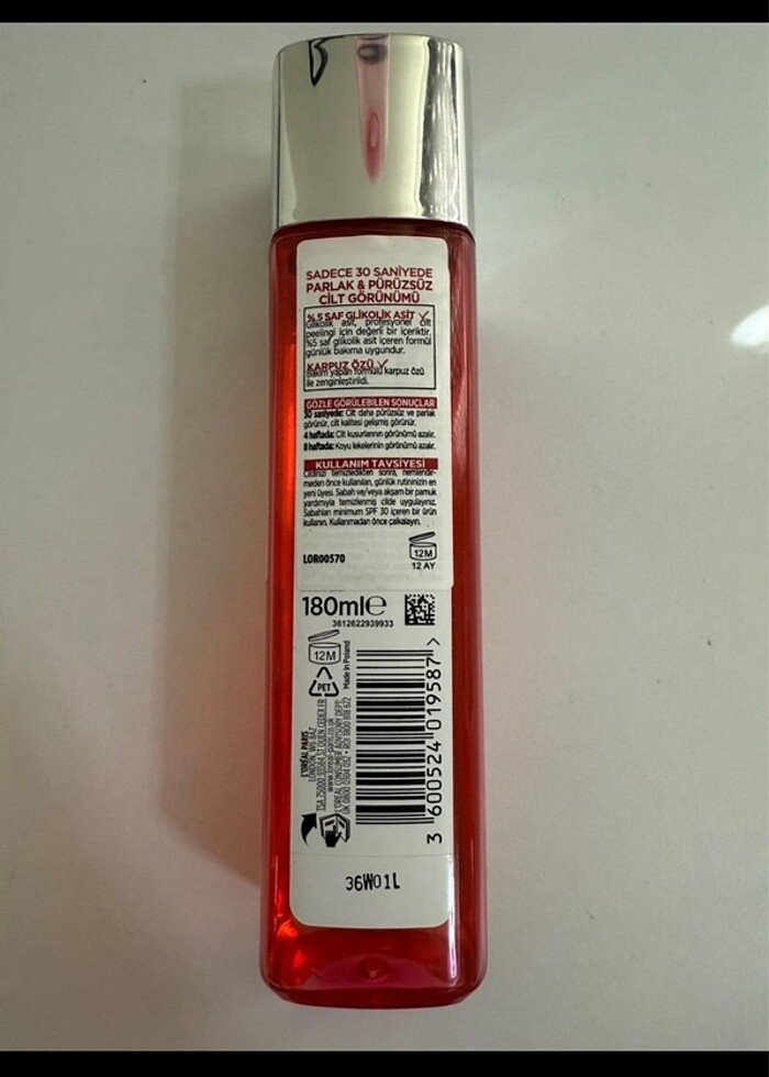 Loreal paris glikolik asit - Görsel 3