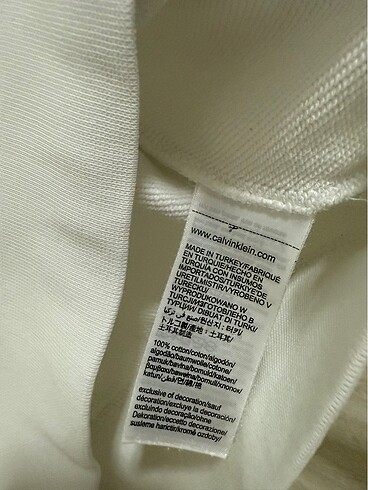 s Beden Orjinal Calvin klein Sweatshirt
