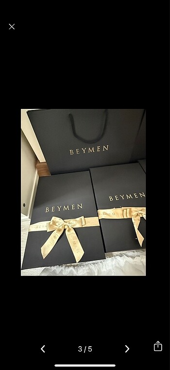 Beymen Club Beymen karton kutu hediye poşet