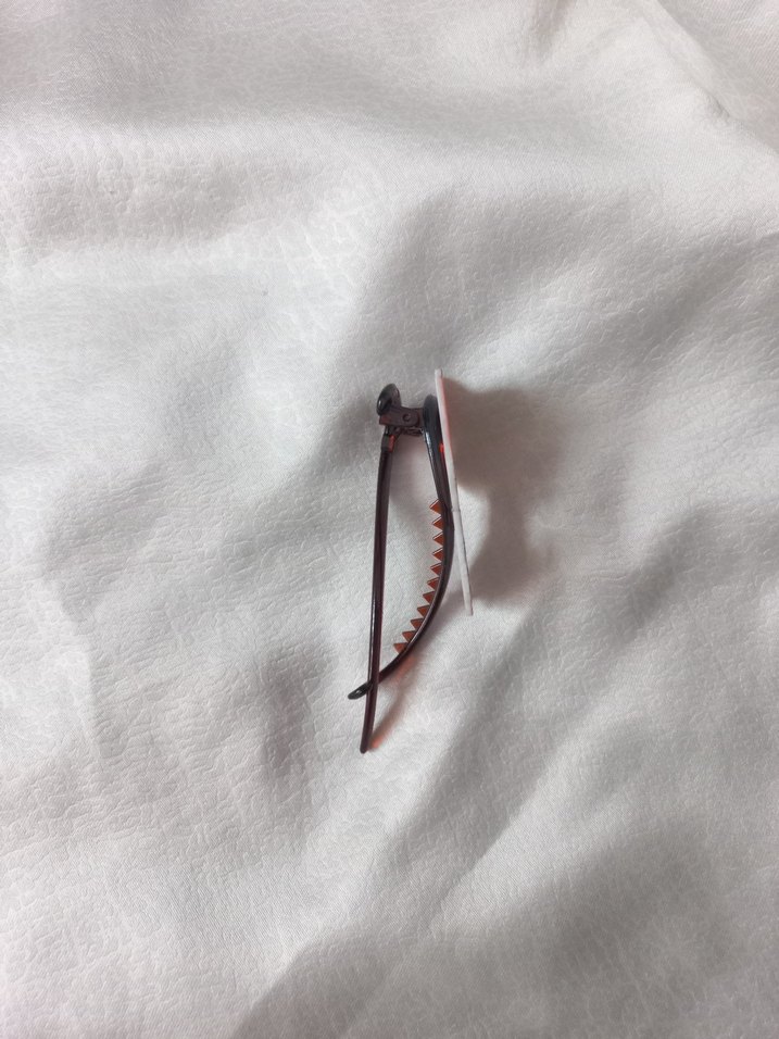 Kahverengi Kedi Figürlü Toka - Görsel 2