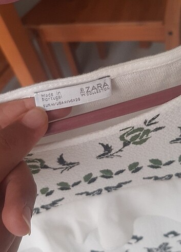 Zara Desenli Bluz