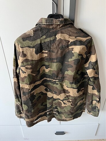 s Beden haki Renk Bershka gömlek yada blazer