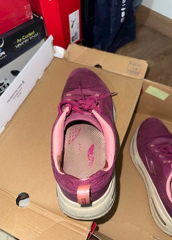 Koyu Pembe Spor Kadın skechers archfit - Görsel 5
