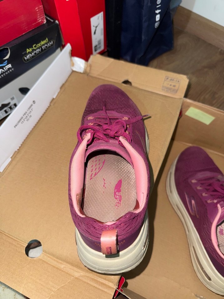 Koyu Pembe Spor Kadın skechers archfit - Görsel 5