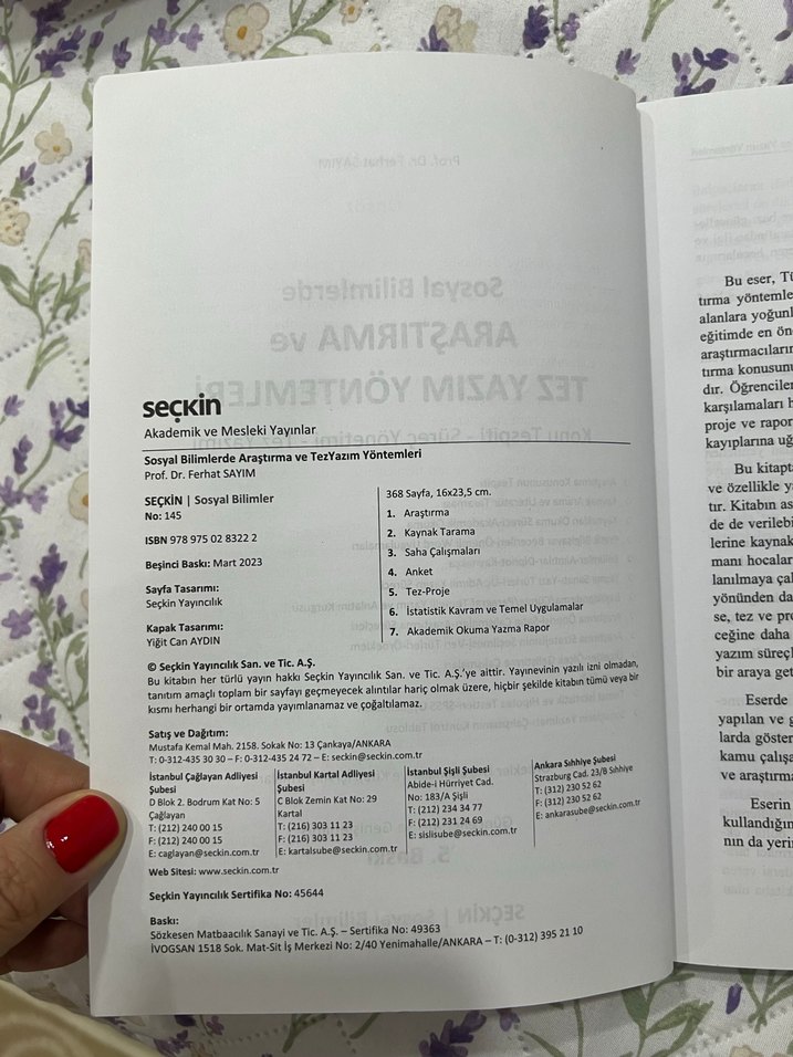 Sosyal Bilimlerde Araştırma ve Tez Yazım Yöntemleri - Görsel 3