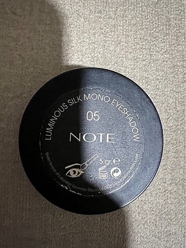 Note NOTE TEKLİ GÖZ FARI