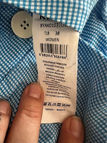 38 Beden mavi Renk Koton şort
