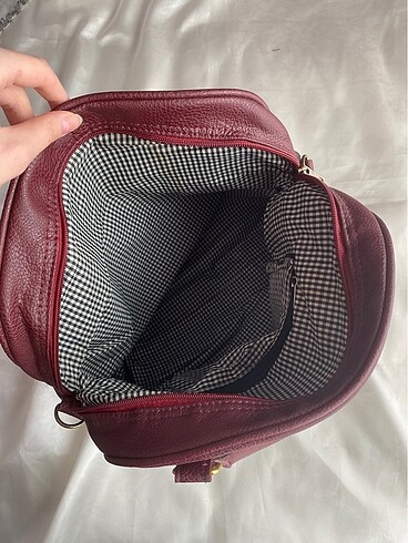 Beden bordo Renk cherry red vintage çanta