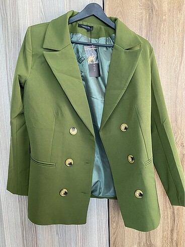 Yeşil Blazer Ceket