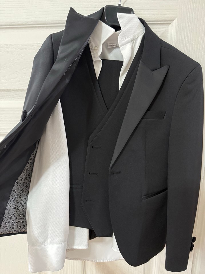 Klasik Siyah Erkek Takım Elbise - Görsel 2