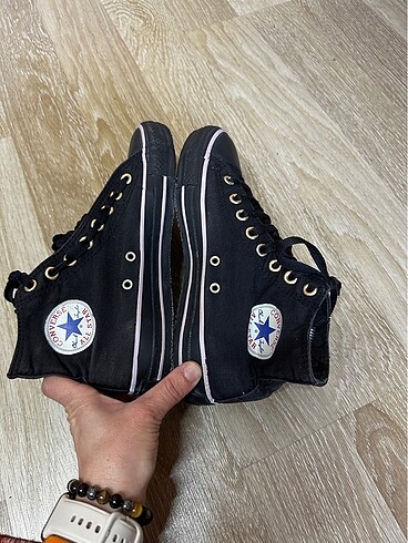 40 Beden siyah Renk Converse spor ayakkabı