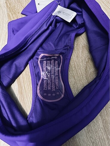 44 Beden mor Renk Beach wear bikini takım