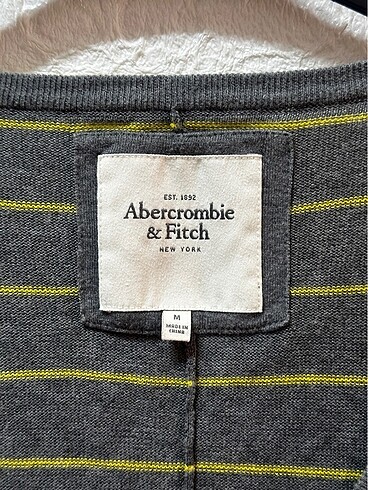 m Beden gri Renk Abercrombie&fitch tertemiz