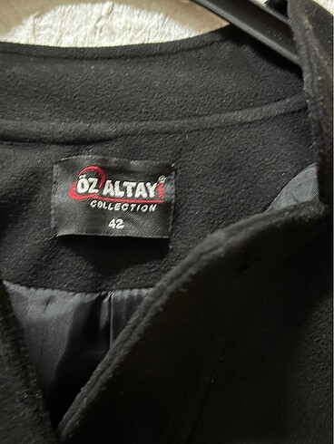 xl Beden siyah Renk Bayan kaban mont