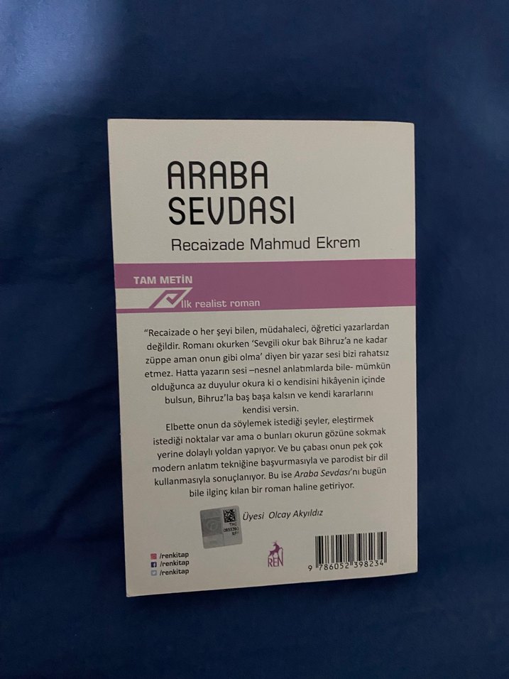 Araba Sevdası - Recaizade Mahmud Ekrem - Görsel 2