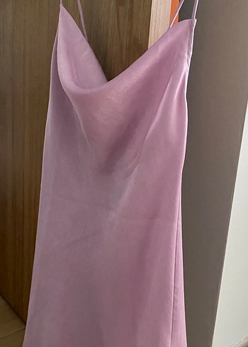 Koton saten elbise - Görsel 4