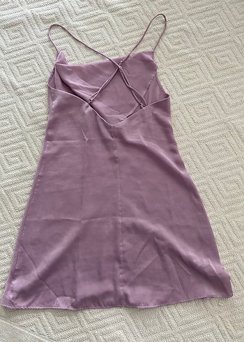 Koton saten elbise - Görsel 2