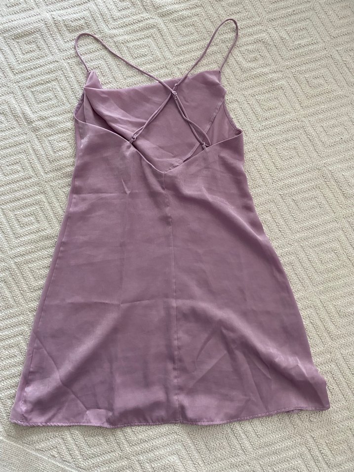 Koton saten elbise - Görsel 2