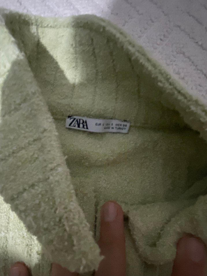 Zara kısa kollu şort takım - Görsel 5