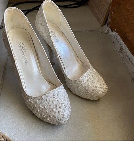 Bambi Nikah nişan Gelin ayakkabısı