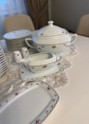 Korkmaz 12 Kişilik Porselen Yemek Takımı - Görsel 6