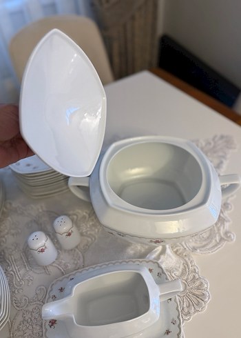 Korkmaz 12 Kişilik Porselen Yemek Takımı - Görsel 4