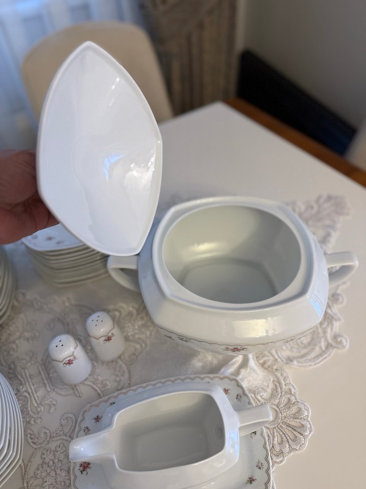 Korkmaz 12 Kişilik Porselen Yemek Takımı - Görsel 4