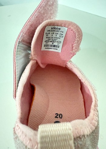 Vicco bebek ayakkabısı sıfır gibi tertemiz - Görsel 4