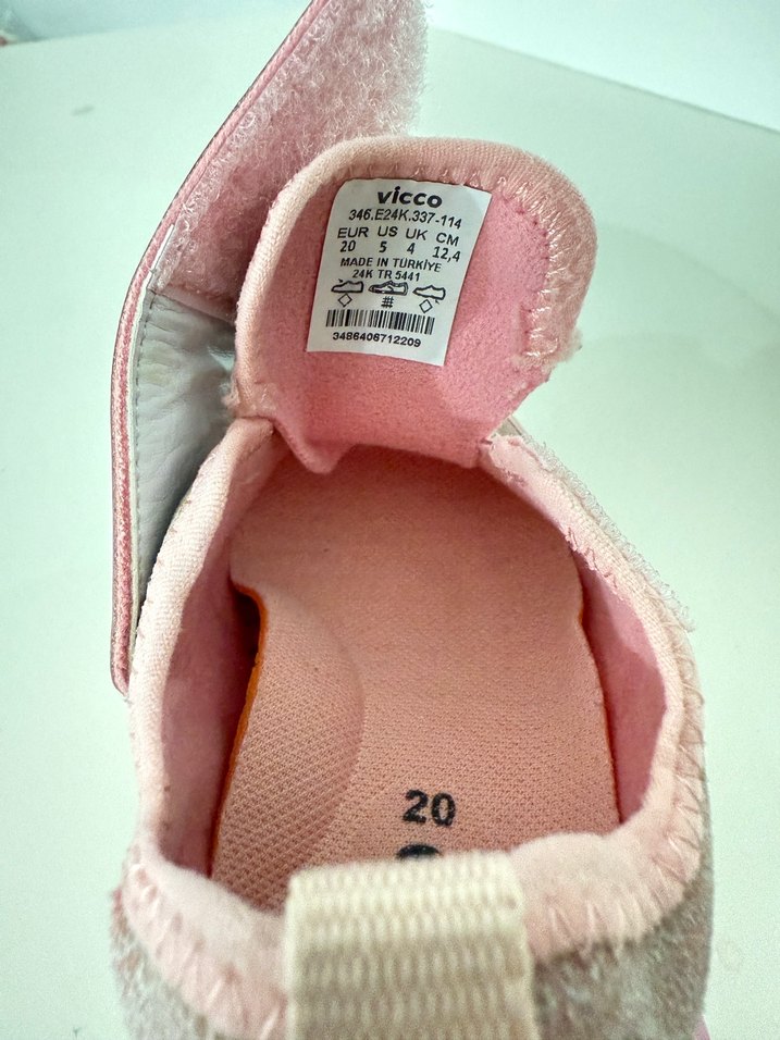 Vicco bebek ayakkabısı sıfır gibi tertemiz - Görsel 4