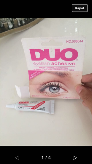 Duo marka kirpik yapıştırıcı 