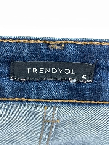 42 Beden mavi Renk Trendyol & Milla Jean / Kot %70 İndirimli.