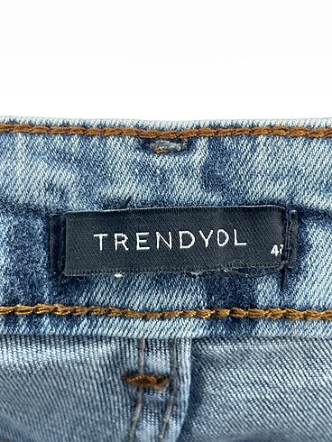 42 Beden mavi Renk Trendyol & Milla Jean / Kot %70 İndirimli.