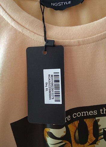 xl Beden ten rengi Renk Sweatshirt