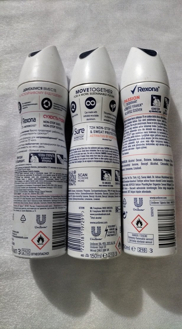 Rexona Kadın Deodorant Seti 3'lü 72H Koruma - Görsel 2