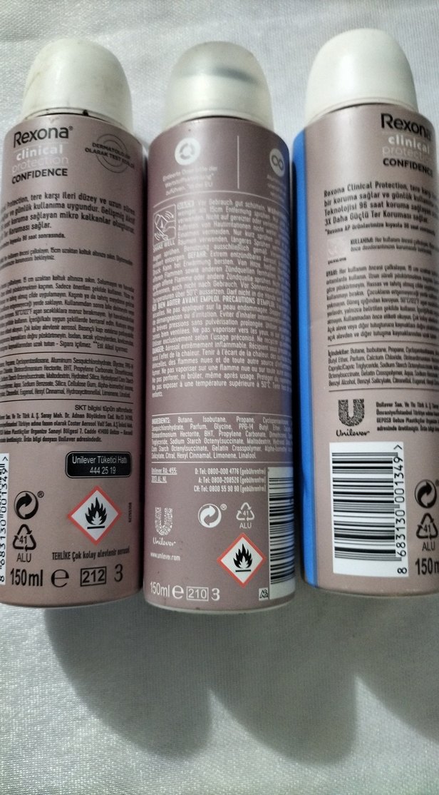 Rexona Kadın Deodorant 96 Saat Koruma 3'lü Set - Görsel 2