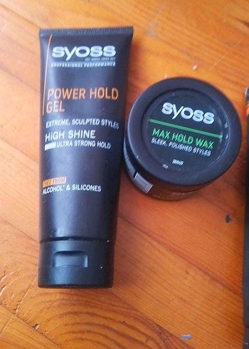 Syoss Power Hold Jel ve Max Hold Wax Seti - Görsel 3