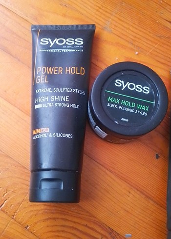 Syoss Power Hold Jel ve Max Hold Wax Seti - Görsel 2