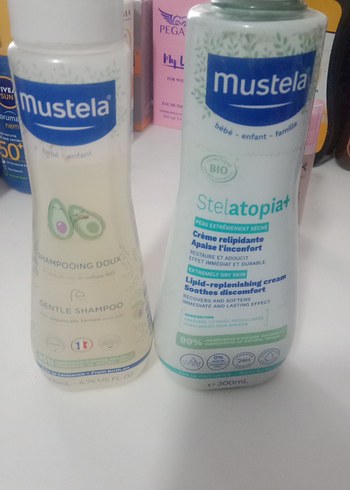 Mustela Bebek Şampuanı ve Stelatopia+ Krem