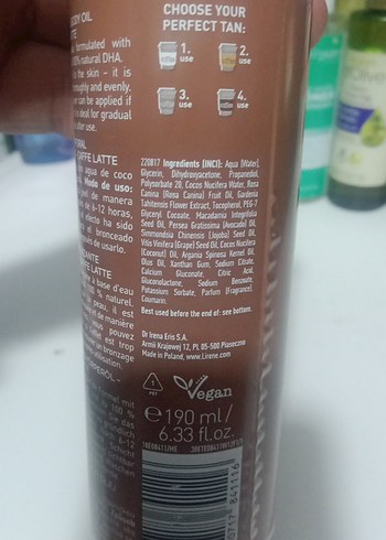 Lirene Kademeli Bronzlaştırıcı Vücut Yağı - Görsel 8