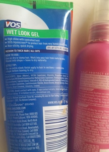 VO5 Saç Jeli, Koruyucu Sprey ve Saç Spreyi Seti - Görsel 6