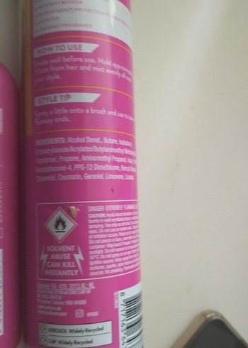 VO5 Saç Jeli, Koruyucu Sprey ve Saç Spreyi Seti - Görsel 8