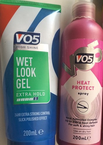 VO5 Saç Jeli, Koruyucu Sprey ve Saç Spreyi Seti - Görsel 2