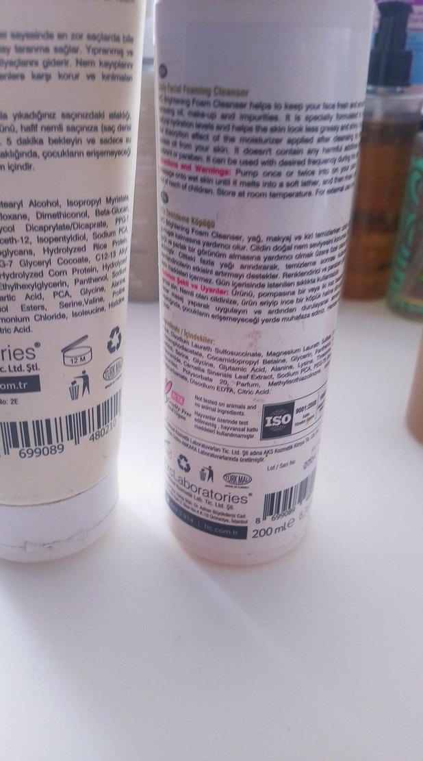 OVEX Saç Bakım Maskesi ve Brightening Köpük Temizleyici - Görsel 4