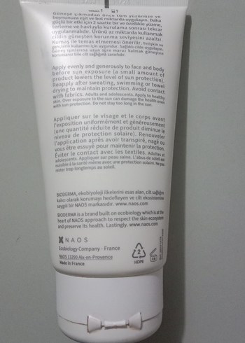  Beden Bioderma Photoderm Spot SPF 50+ 150 ml Güneş Kremi