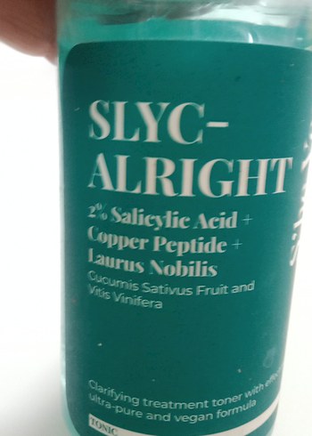 She SLYC-ALRIGHT Kadın Toneri 2% Salisilik Asit