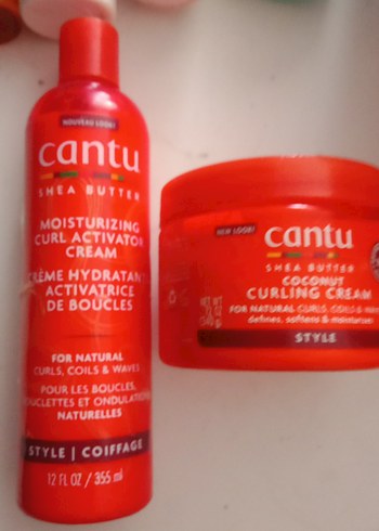 Cantu Shea Butter Bukle Canlandırıcı Krem Seti
