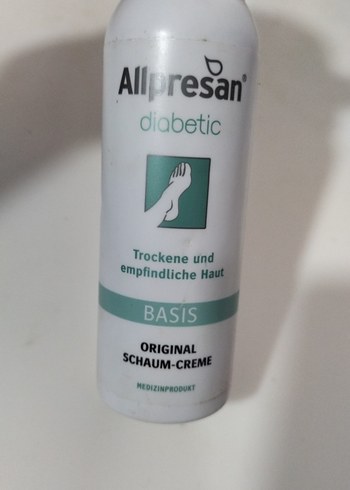 Allpresan Diabetic Krem Köpük - Görsel 5