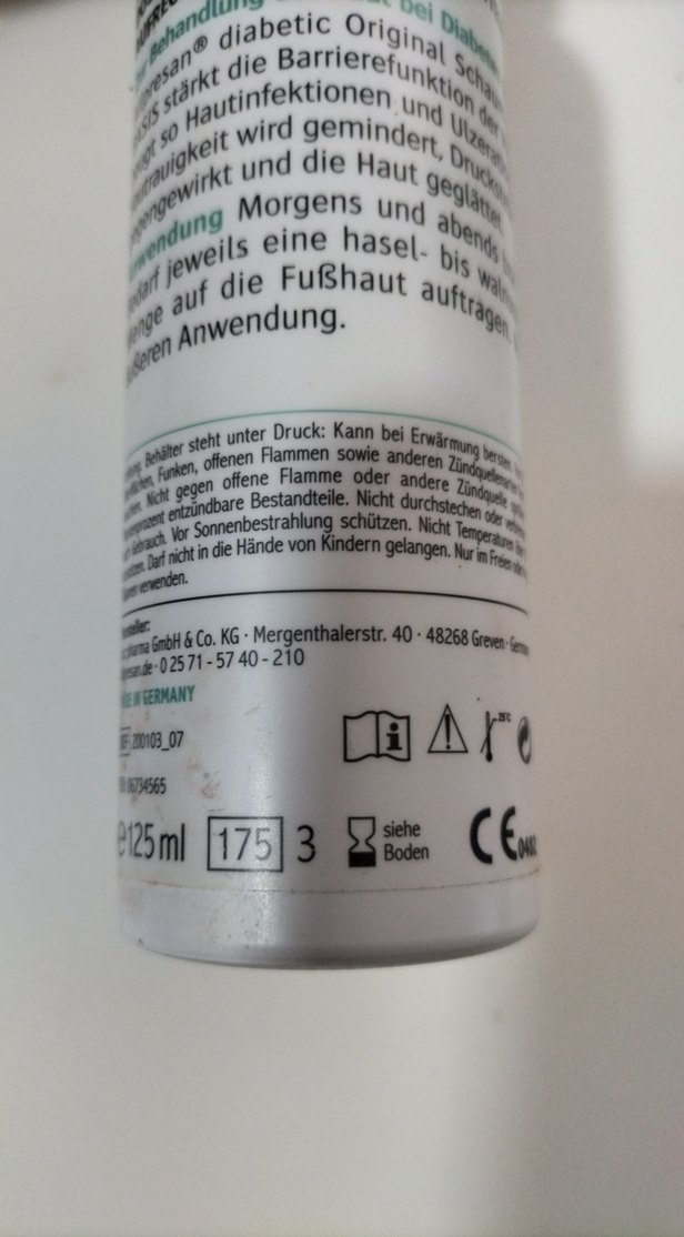 Allpresan Diabetic Krem Köpük - Görsel 4