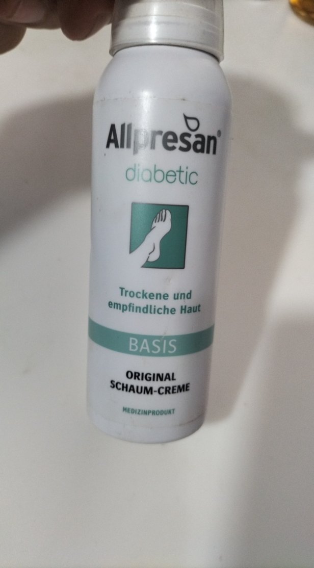 Allpresan Diabetic Krem Köpük - Görsel 5