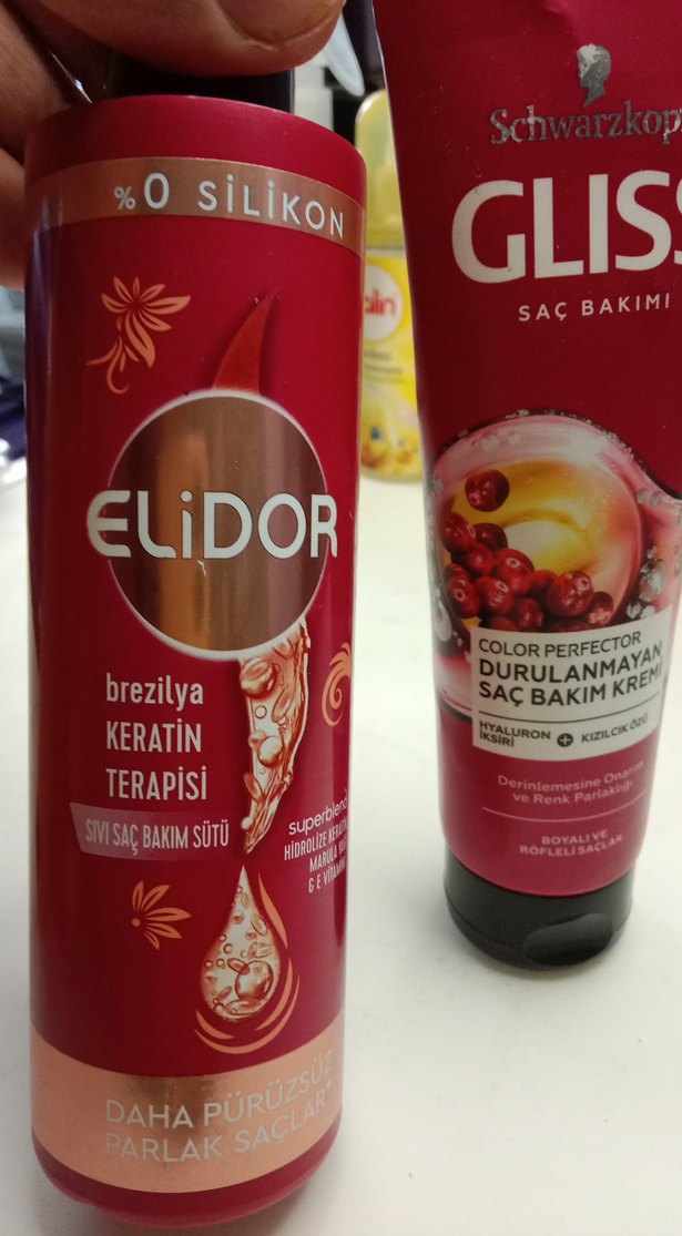 Elidor Brezilya Keratin Terapisi Saç Bakım Sütü - Görsel 2